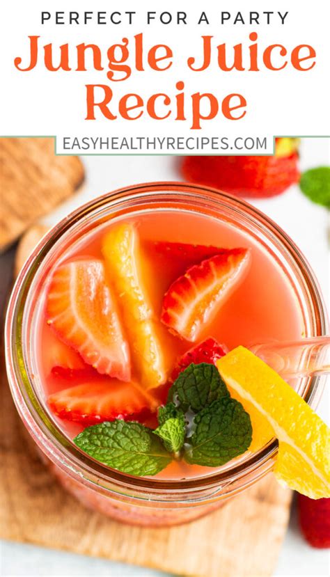 Jungle Juice Recipe - Easy Healthy Recipes