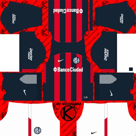 San Lorenzo 2018 Kit - Dream League Soccer Kits - Kuchalana