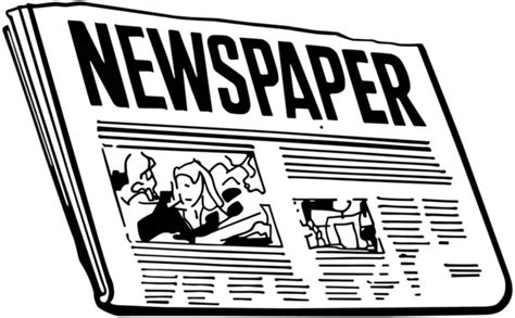 ᐈ Reading newspaper stock images, Royalty Free newspaper cliparts illustrations | download on ...