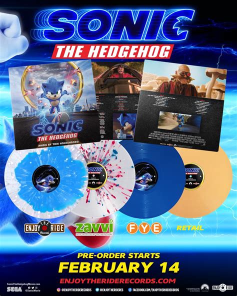 Sonic the Hedgehog: Music From the Motion Picture vinyl album preorders open today | The ...