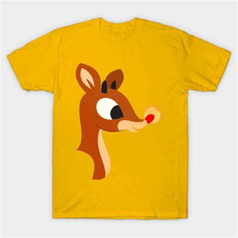 Rudolph the Red-Nosed Reindeer - Rudolph - Rudolph The Red Nosed Reindeer - T-Shirt | TeePublic