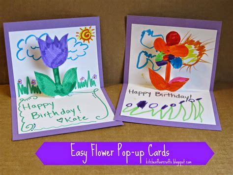 Homemade Birthday Cards for Kids to Create! - How Wee Learn