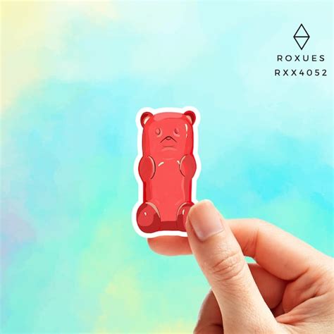 Gummy Bear Sticker Bear Sticker Macbook Sticker Macbook | Etsy