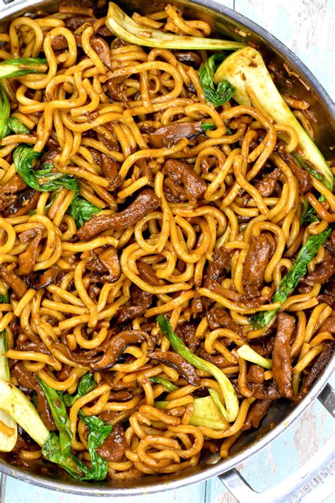 Shanghai Fried Noodles - GypsyPlate