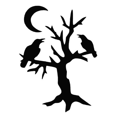 Halloween Tree Silhouette at GetDrawings | Free download