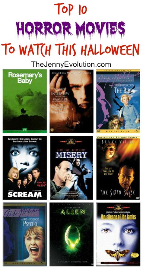 10 Top Horror Movies To Watch This Halloween