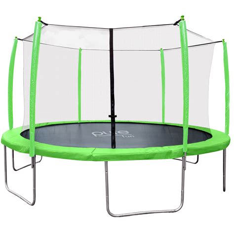 Pure Fun Supa-Bounce 15-Foot Trampoline with Enclosure - Walmart.com - Walmart.com