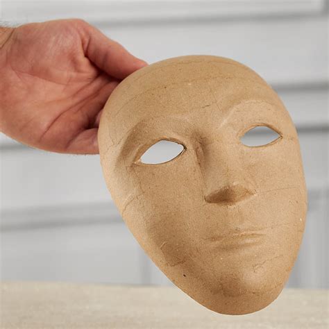 Paper Mache Mask - Paper Mache - Basic Craft Supplies - Craft Supplies - Factory Direct Craft