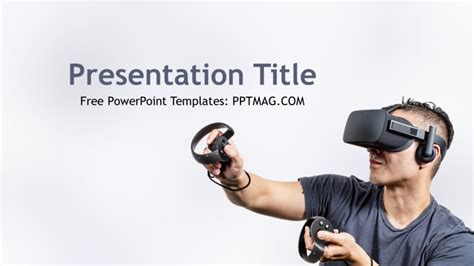 Free Virtual Reality PowerPoint Template - Prezentr