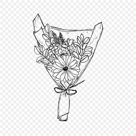 Nice Aster Flower Bouquet, Flower Drawing, Flower Bouquet Drawing, Bouquet Drawing PNG and ...