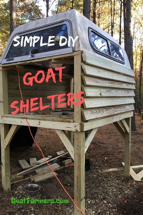 Save time and money on housing for your goats by doing it yourself. Our ...