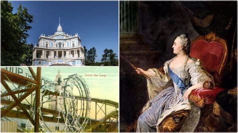 The world's first roller coaster was constructed on orders of Catherine II (the Great) of Russia