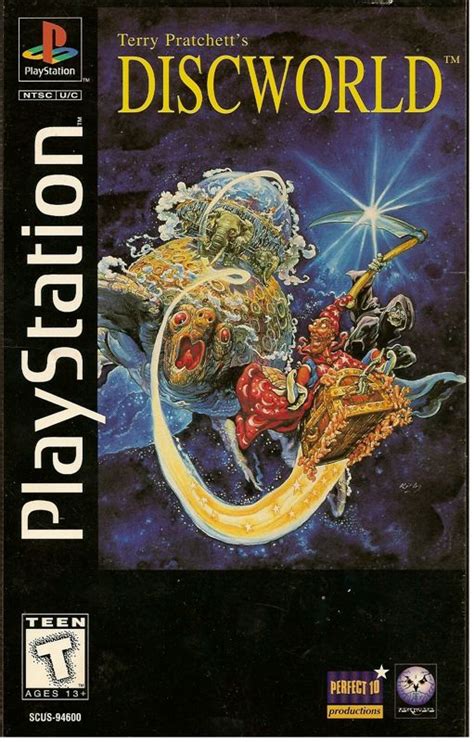 Discworld (1995) PlayStation box cover art - MobyGames