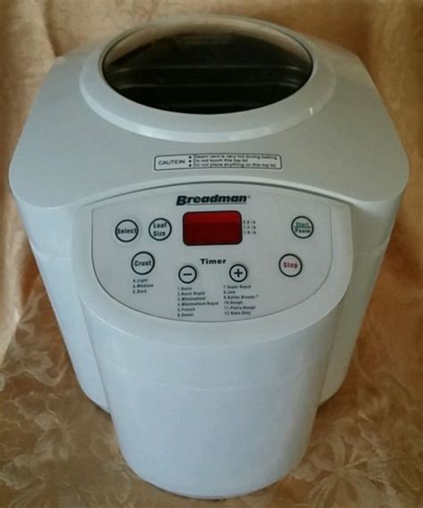 Breadman Automatic Home Bakery TR-555 Bread Maker Machine PDF manual & recipes #Breadman ...