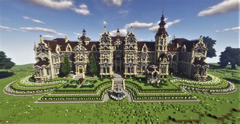 Victorian Chateau - Rosegold (+Interior) Minecraft Map