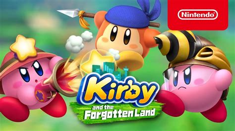 Kirby and the Forgotten Land Trailer Features New Abilities, Co-Op, and Release Date