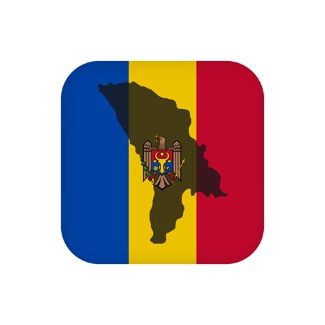 Moldova flag, official colors. Vector illustration. 12744296 Vector Art at Vecteezy