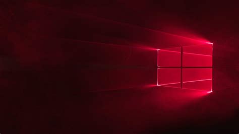 Windows 10 Wallpaper 4K Red