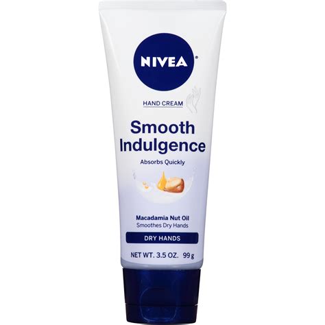 Nivea Hand Hand Cream, Smooth Indulgence, 3.5 oz (99 g)