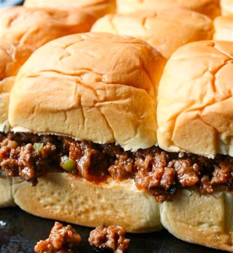 Pull Apart Sloppy Joe Sliders – Daily Appetite