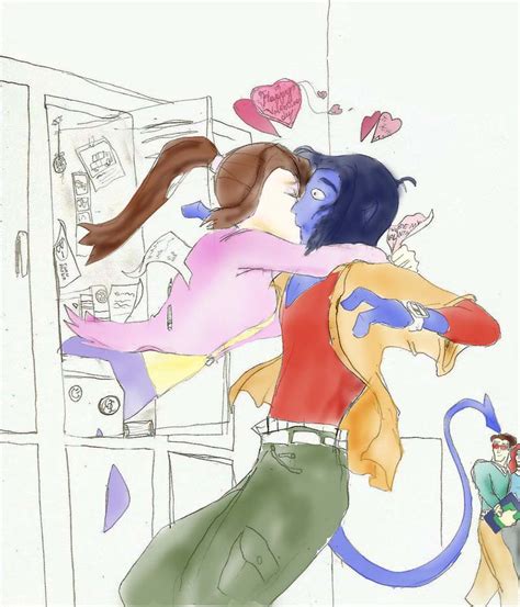 Xmen Evolution: Happy Valentines Day Kitty+Kurt by Omnipotrent on ...