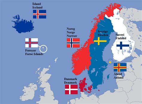 A Reference for Design of Nordic Cross Flags. Every Internationally ...