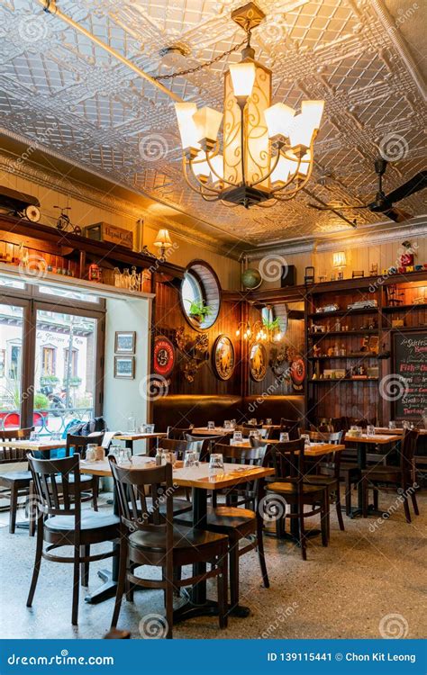 Interior View of a Beautiful Cafe in Downtown Editorial Photo - Image of travel, restaurant ...