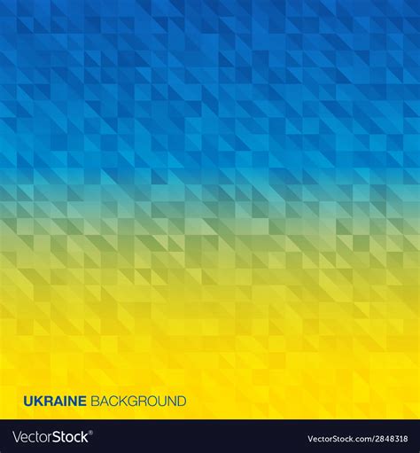 Abstract background using ukraine flag colors Vector Image