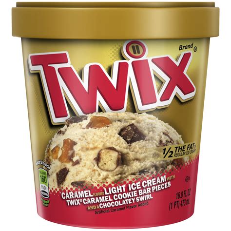 Twix Ice Cream, 16 oz. (1 Count) - RocketDSD