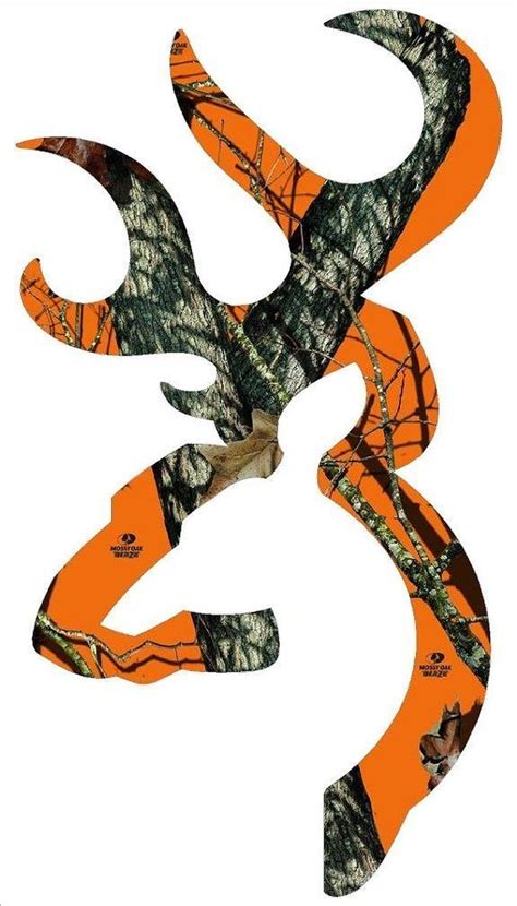 🔥 Download Browning Style Buck Realtree Orange Camo Camouflage Hunting ...