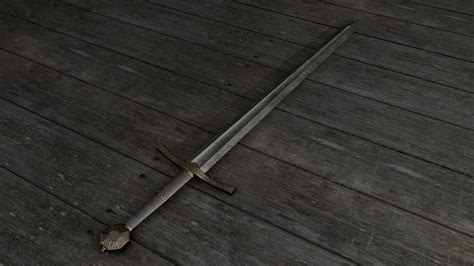 ArtStation - medieval sword