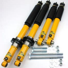 Adjustable Spax Shock Absorbers / Dampers - complete set - DeLorean ...