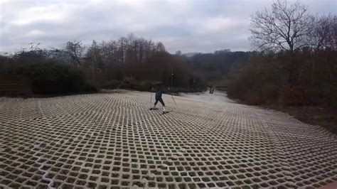 Pontypool Dry Slope Skiing - YouTube