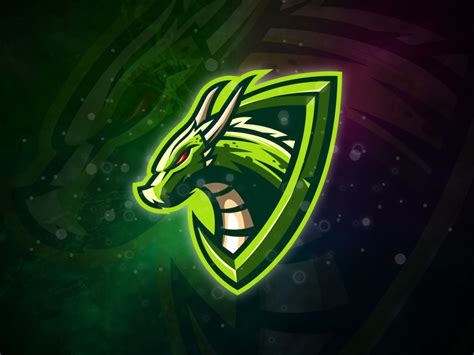 Dragon | Game logo design, Logo dragon, Logo design