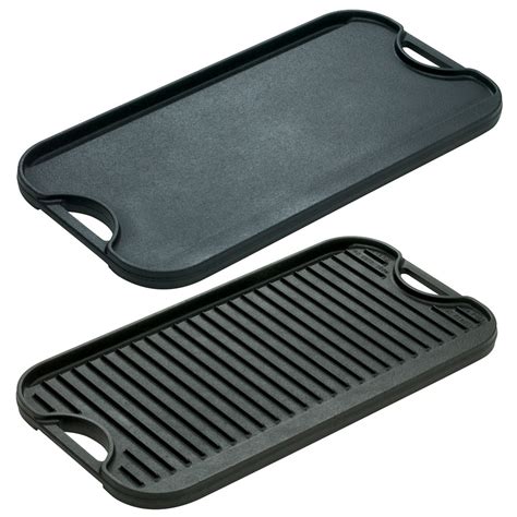 Lodge Cast Iron Reversible Pro Grid Iron Griddle - Lodge Manufacturing Co LPGI3 - Skillets ...