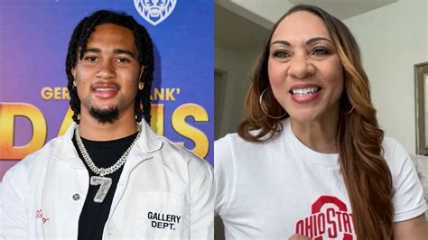 C.J. Stroud's mom turns heads at 2023 NFL Draft, fans react to red ...