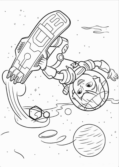 Miles from Tomorrowland Coloring Pages