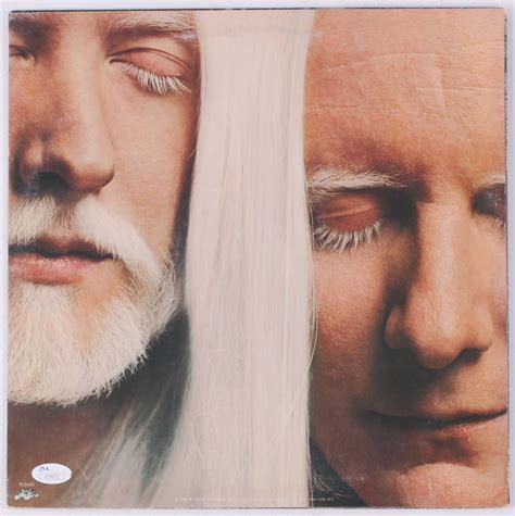 Johnny Winter Signed "Together: Edgar Winter and Johnny Winter Live ...