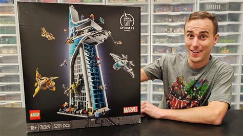 LEGO AVENGERS TOWER Reveal & Review by Designers - YouTube