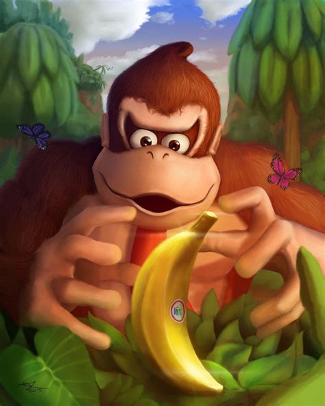 Donkey Kong- Oh banana by D-i-e-x on DeviantArt | Donkey kong, Donkey kong 64, Donkey kong country