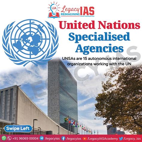 United Nations Specialized Agencies | Legacy IAS Academy