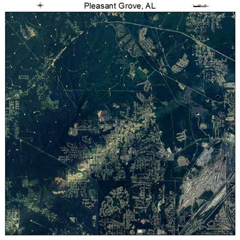 Aerial Photography Map of Pleasant Grove, AL Alabama