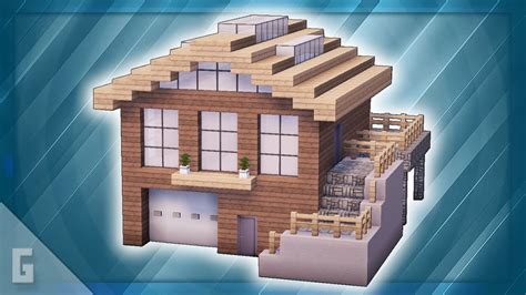 Minecraft: How To Build a Town House! (#16) - YouTube