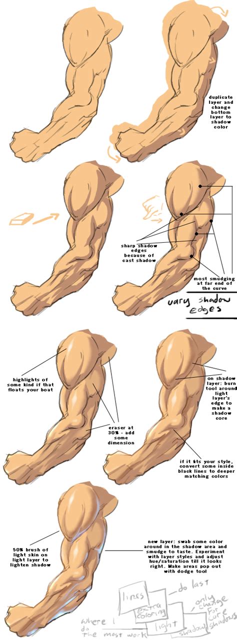 PS, Gimp shading tutorial by ~Kiwi-RGB on deviantART | Anatomy art ...