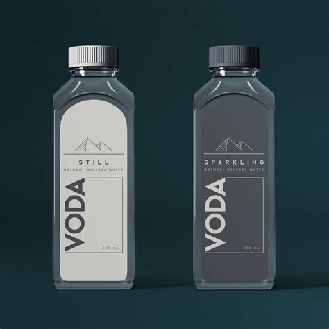 Mineral Water Packaging Design | Bottle design water, Water bottle label design, Water packaging