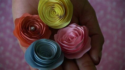 Como Hacer Una Rosa De Papel Facil Youtube | Images and Photos finder