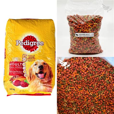 Pedigree Adult 1kg Repacked - Beef & Vegetable Flavor - Dog Food Philippines - petpoultryph ...