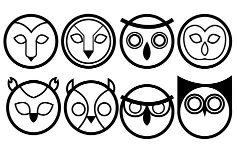 Owls Icon Vectors 98031 Vector Art at Vecteezy