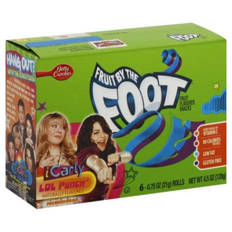 Fruit by the Foot Nickelodeon Fruit Snacks, 6 ct / 0.75 oz - Food 4 Less