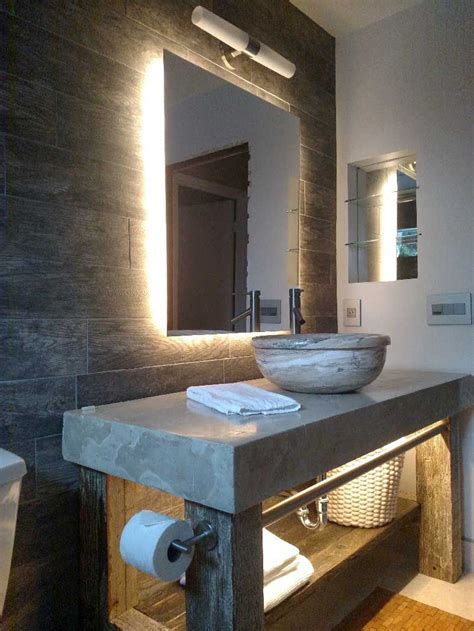 Modern bathroom lighting design LED strip | Bathroom lighting design, Led lighting home, Modern ...